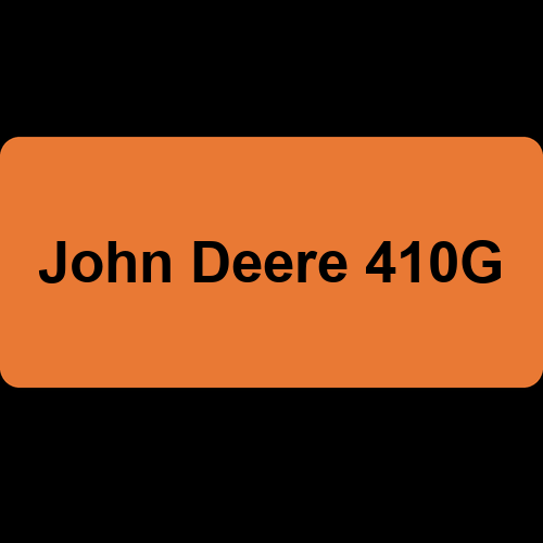 John Deere 410G